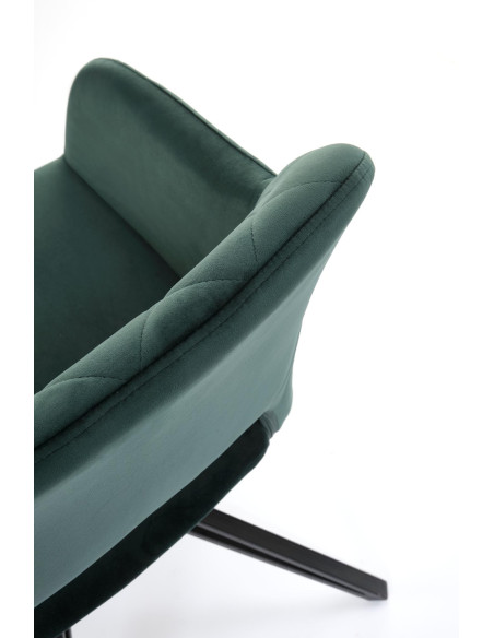 K535 krzesło ciemny zielony