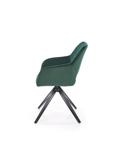 K535 krzesło ciemny zielony