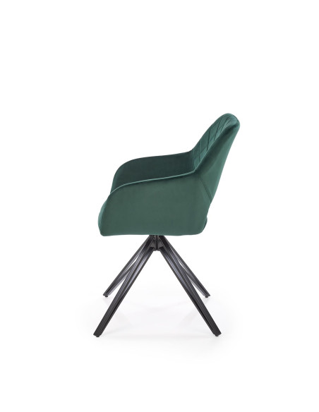 K535 krzesło ciemny zielony