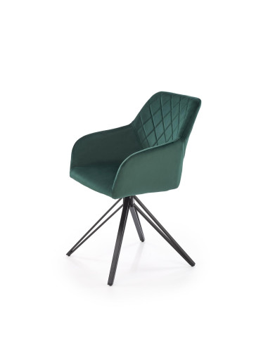 K535 krzesło ciemny zielony
