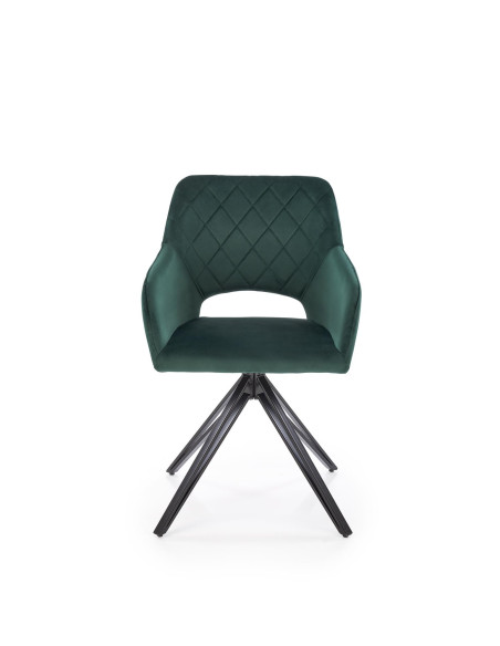 K535 krzesło ciemny zielony