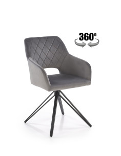 K535 krzesło popielaty