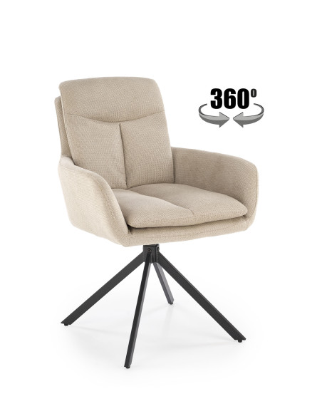 K536 krzesło beżowy