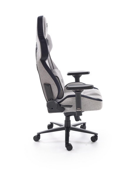 ALISTER Fotel Gabinetowy Popielaty-Czarny Regulowane Podłokietniki, MULTIBLOCK