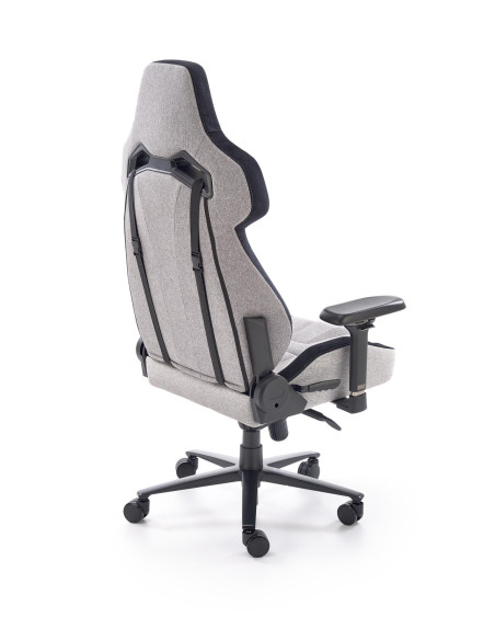 ALISTER Fotel Gabinetowy Popielaty-Czarny Regulowane Podłokietniki, MULTIBLOCK