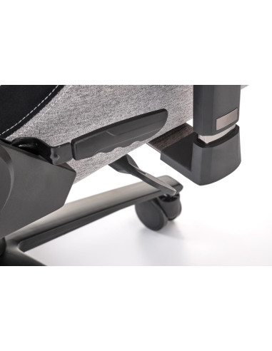 ALISTER Fotel Gabinetowy Popielaty-Czarny Regulowane Podłokietniki, MULTIBLOCK