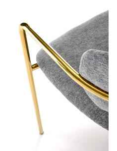 K537 krzesło popielaty 2