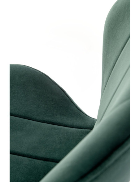 K538 krzesło ciemny zielony