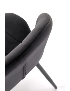 K538 krzesło czarny 2