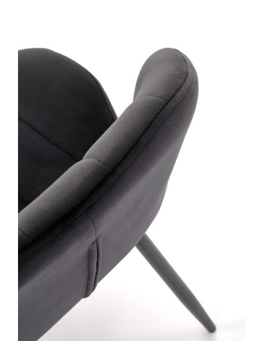 K538 krzesło czarny