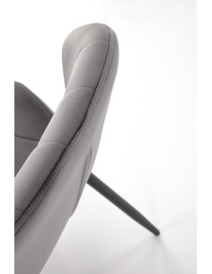 K538 krzesło popielaty 2