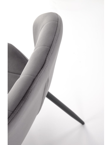 K538 krzesło popielaty