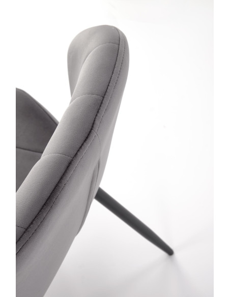 K538 krzesło popielaty