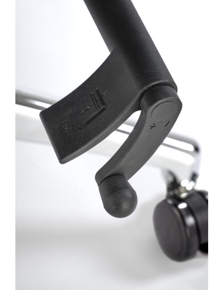 ETHAN Fotel Biurowy Popielaty Regulowane Oparcie, Podłokietniki, Zagłówek