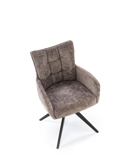 K540 krzesło popielaty