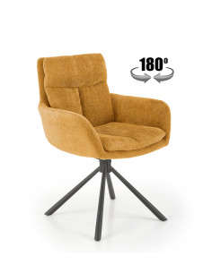 K495 krzesło musztardowe (1p 2szt)