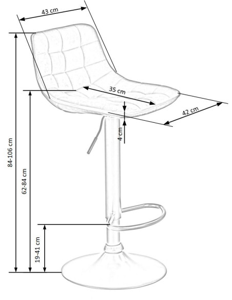 H95 hoker cynamonowy (1p 1szt)