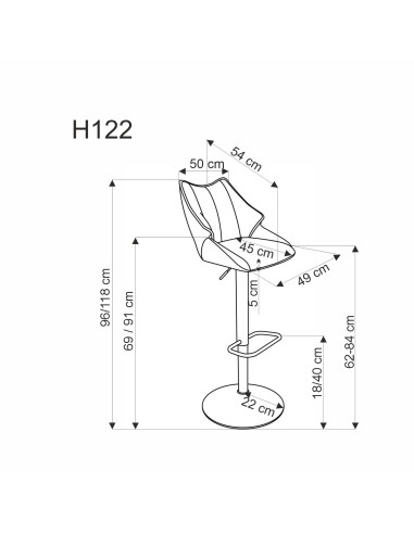 H122 Hoker Reulowany Beżowo-Czarny | Świeżość i Nowoczesność