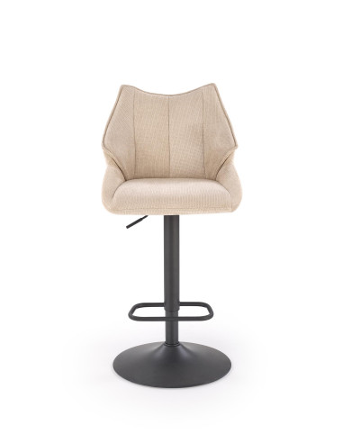 H122 Hoker Reulowany Beżowo-Czarny | Świeżość i Nowoczesność