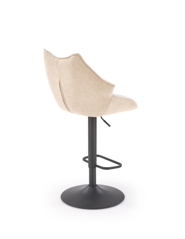 H122 Hoker Reulowany Beżowo-Czarny | Świeżość i Nowoczesność