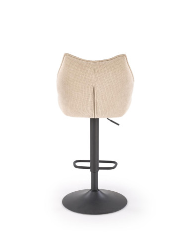 H122 Hoker Reulowany Beżowo-Czarny | Świeżość i Nowoczesność