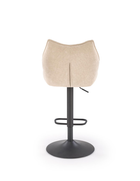 H122 Hoker Reulowany Beżowo-Czarny | Świeżość i Nowoczesność