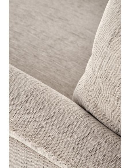 JAMAL Fotel Wypoczynkowy Beżowy Elektrycznie Rozkładany z Portem USB