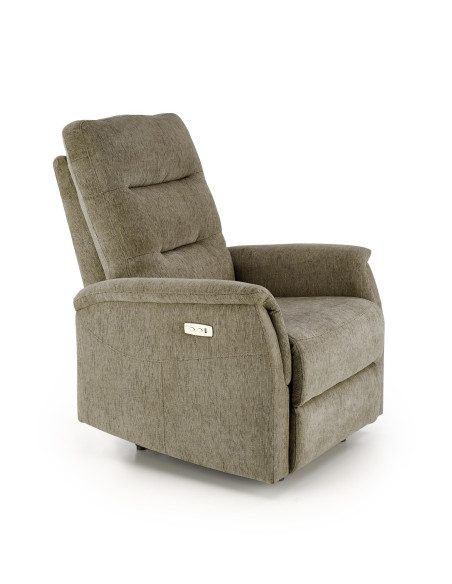 JAMAL fotel wypoczynkowy oliwkowy