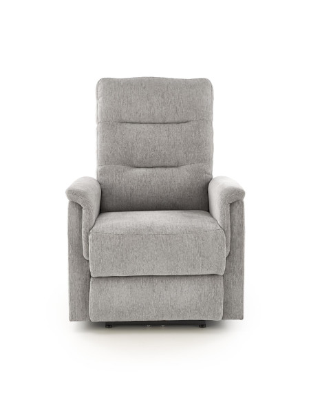 JAMAL fotel wypoczynkowy popielaty