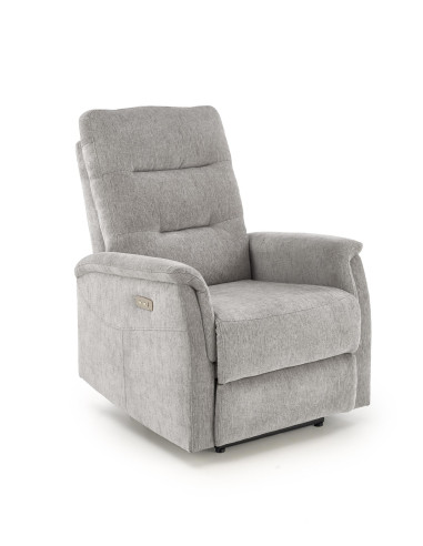 JAMAL fotel wypoczynkowy popielaty