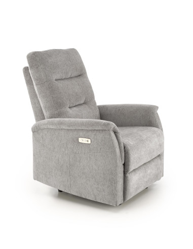 JAMAL fotel wypoczynkowy popielaty