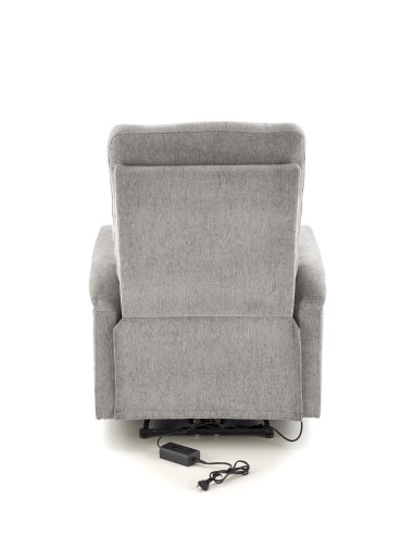 JAMAL fotel wypoczynkowy popielaty