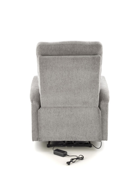 JAMAL fotel wypoczynkowy popielaty