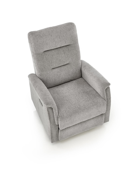 JAMAL fotel wypoczynkowy popielaty