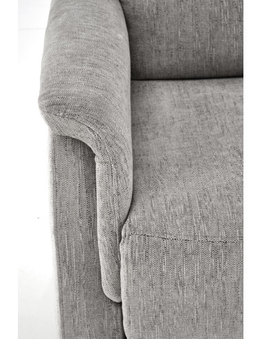 JAMAL fotel wypoczynkowy popielaty