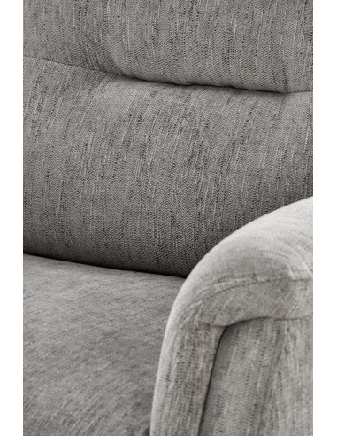 JAMAL fotel wypoczynkowy popielaty