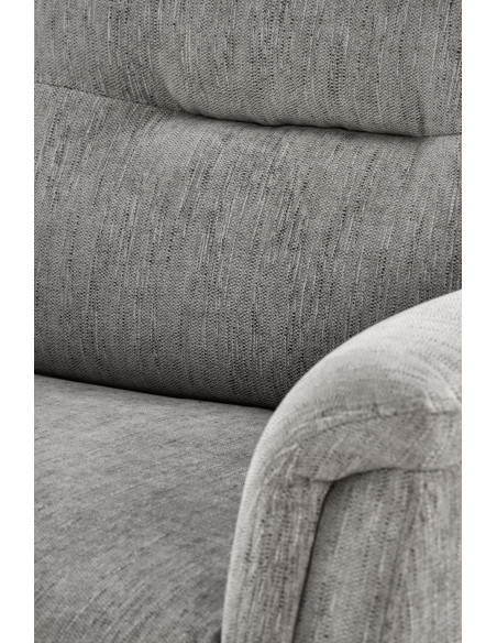 JAMAL fotel wypoczynkowy popielaty