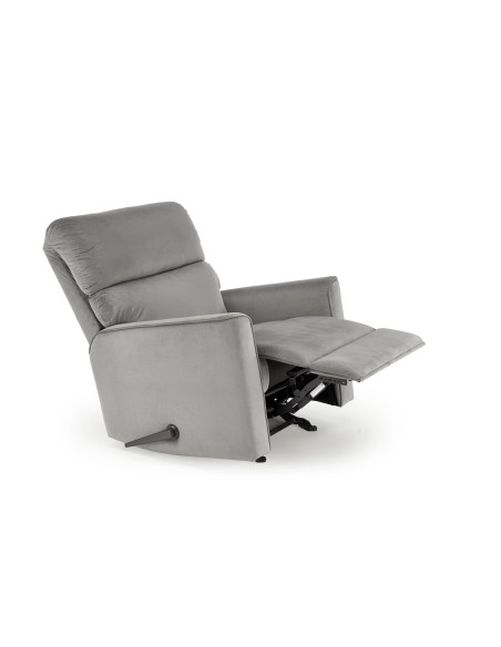 KARIM fotel wypoczynkowy popielaty