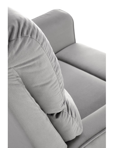 KARIM fotel wypoczynkowy popielaty