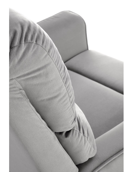 KARIM fotel wypoczynkowy popielaty