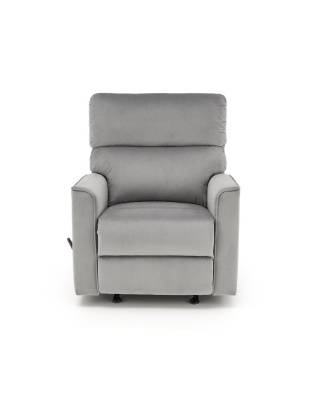 KARIM fotel wypoczynkowy popielaty