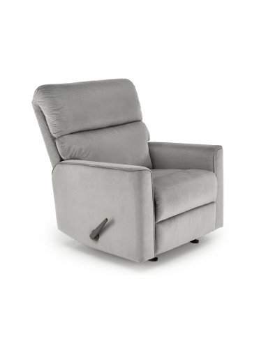 KARIM fotel wypoczynkowy popielaty