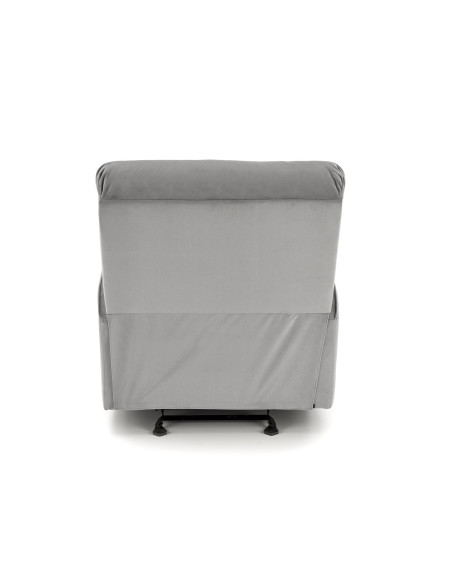 KARIM fotel wypoczynkowy popielaty