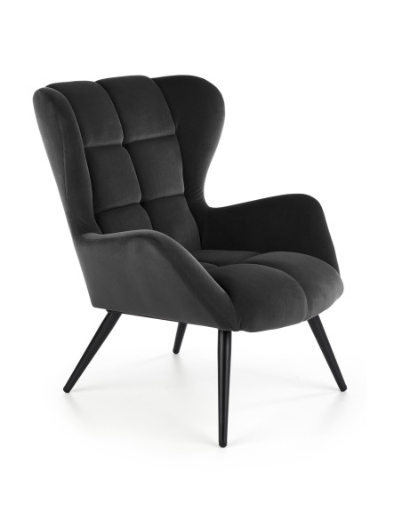 TYRION fotel wypoczynkowy czarny