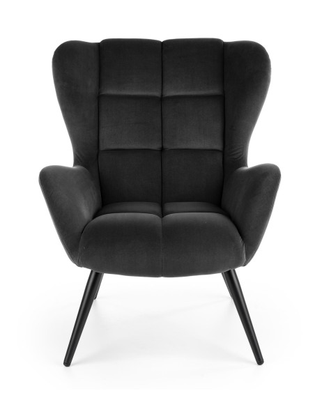 TYRION fotel wypoczynkowy czarny