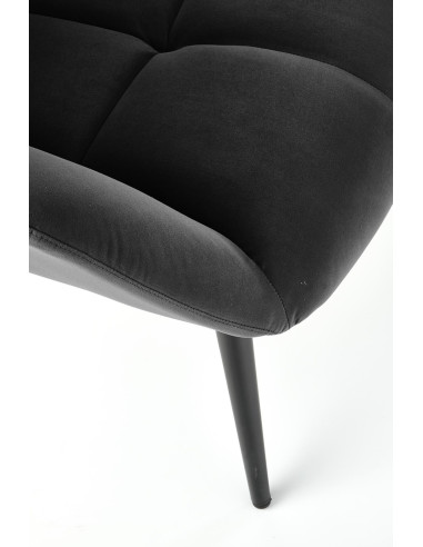 TYRION fotel wypoczynkowy czarny