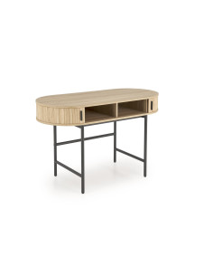B51 biurko naturalny / czarny