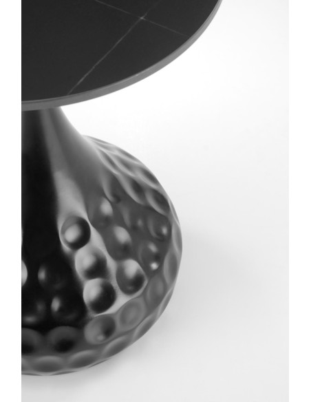 VERDE  ława czarny marmur / czarny