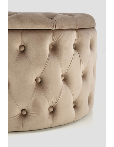 NUNEZ pufa beżowy