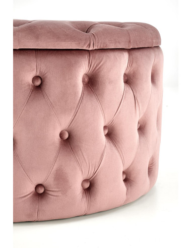 NUNEZ pufa różowy